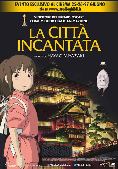 La città incantata di Miyazaki torna al cinema  La Città Incantata Hayao Miyazaki 