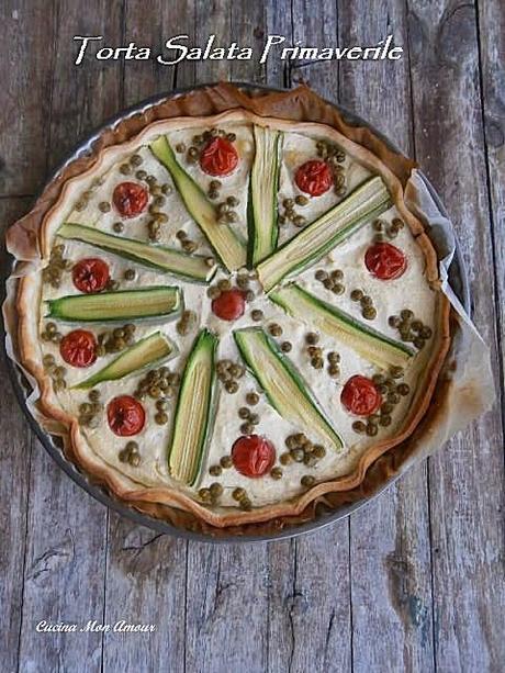 Crostata Salata Primaverile