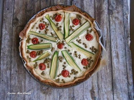 Crostata Salata Primaverile