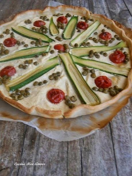 Crostata Salata Primaverile