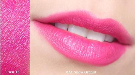 Snow Orchid Mac I dupes eco bio dei rossetti Mac Cosmetics,  foto (C) 2013 Biomakeup.it