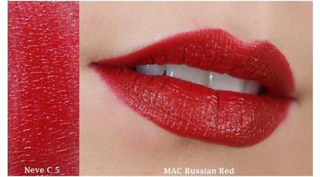 Russian Red Mac I dupes eco bio dei rossetti Mac Cosmetics,  foto (C) 2013 Biomakeup.it