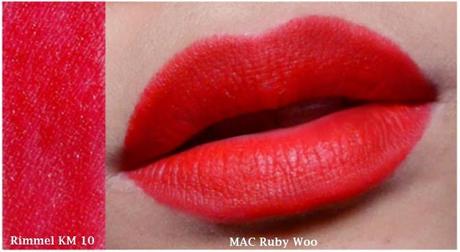 Ruby Woo MAC I dupes eco bio dei rossetti Mac Cosmetics,  foto (C) 2013 Biomakeup.it