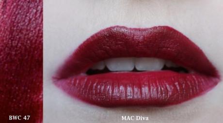 Diva Mac I dupes eco bio dei rossetti Mac Cosmetics,  foto (C) 2013 Biomakeup.it