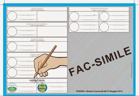 FIDENZA - Elezioni Amministrative 2014: come si vota