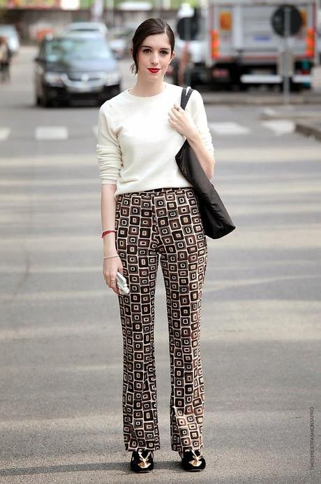 In the Street...Giulia Baggini, Via Bergognone Milan