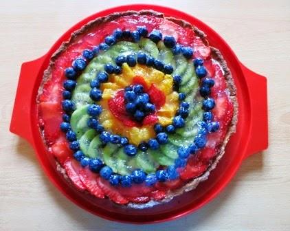 Torta alla frutta per il compleanno di Valentina