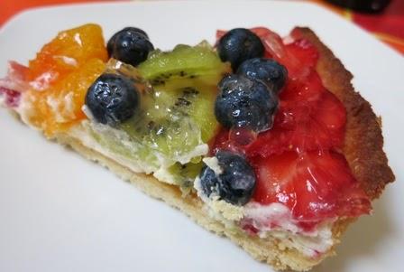 Torta alla frutta per il compleanno di Valentina