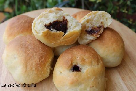 Lievito Madre: Paninetti al latte ripieni dolci o salati di Carla