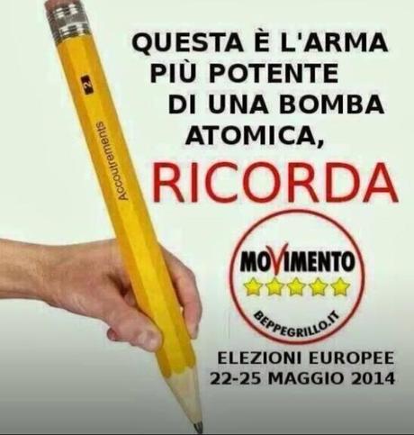 Europee 2014: ecco perché votare M5S Europee 2014: ecco perché votare M5S