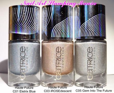 Catrice Haute Future Holo polishes Review And Swatches