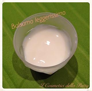 Balsamo leggerissimo!