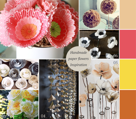 paper flowers, paper, fiori carta, carta, DIY, faidate, craft, homemade, gifts, decoration, decor