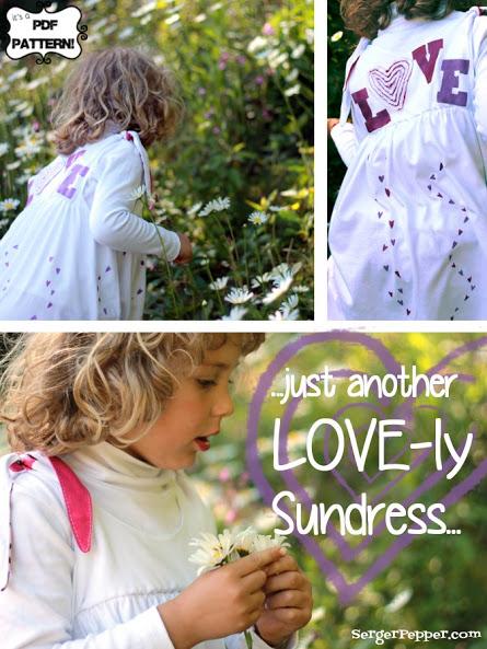 Just another LOVE-ly sundress, guest post di Serger Pepper