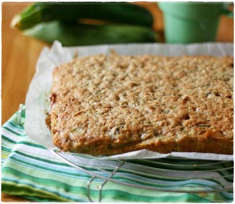 Zucchini toffee blondies5