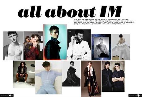 INDEPENDENT MEN DIARY MAY 2014 FASHION MODELS LIFESTYLE