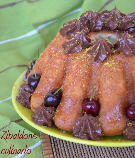 Babà analcolico, menta e cioccolato!