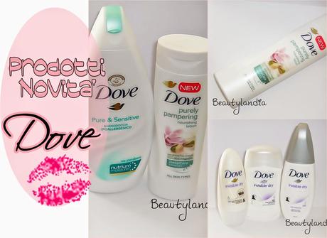 DOVE - Anteprima dei nuovi prodotti: Invisible Dry, Pure e sensitive, Piacere avvolgente -