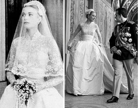 wedding, matrimonio, sposa, bride, wedding dress, abito sposa, celebrity, grace kelly