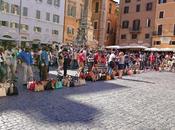 condizioni Piazza Pantheon questo sabato. Principiamo settimana serie foto lancinanti mentre l'amministrazione esulta 'vittoria'