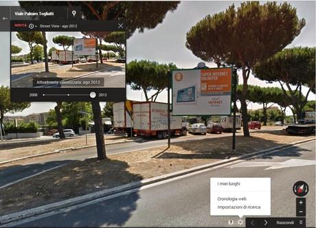 Curiosità diabolicamente divertenti: viaggiare nel tempo - tra lo schifo e le prepotenze della città - attraverso Google Maps