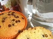 Muffin all' acqua gocce cioccolato