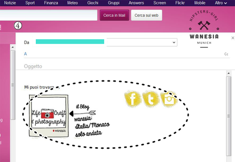 Email signature design