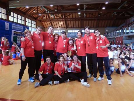 Virtus Solbiate è Campione d'Italia categoria  cheerleading Integriamocheers