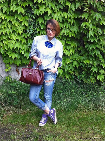 #ootd: Happy Birthday to me! (Buon Compleanno a me! Oufit con la camicia da uomo)