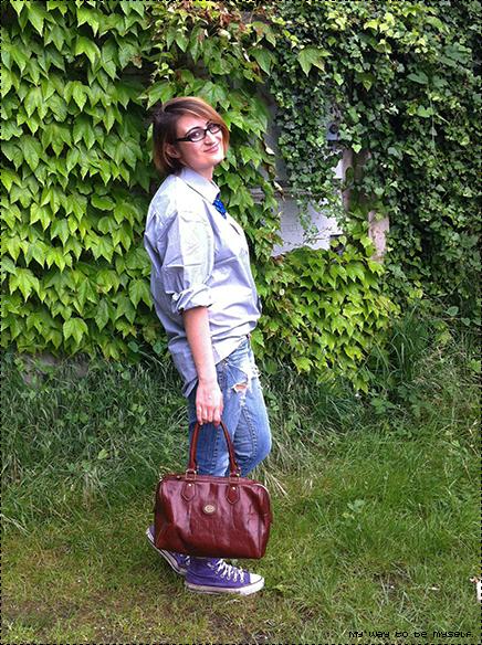 #ootd: Happy Birthday to me! (Buon Compleanno a me! Oufit con la camicia da uomo)