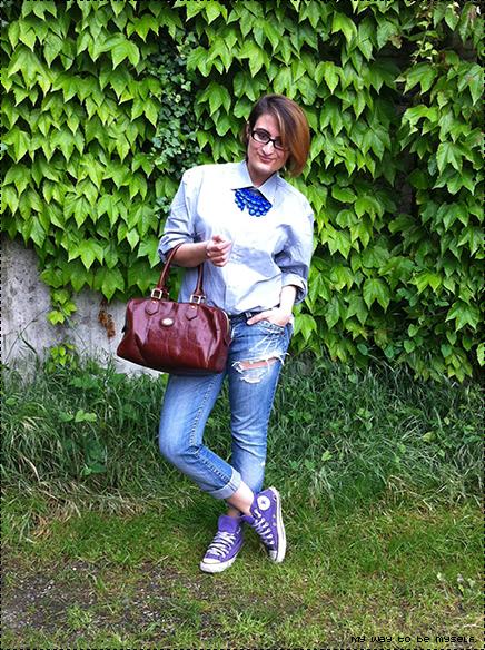 #ootd: Happy Birthday to me! (Buon Compleanno a me! Oufit con la camicia da uomo)