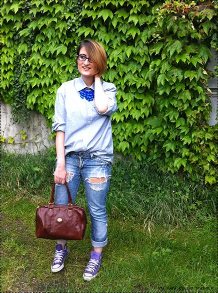 #ootd: Happy Birthday to me! (Buon Compleanno a me! Oufit con la camicia da uomo)