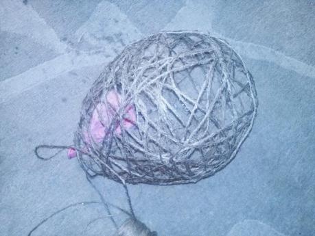 COME FARE UN LAMPADARIO CON LO SPAGO