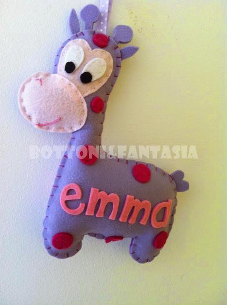 Giraffina a bordo per Emma