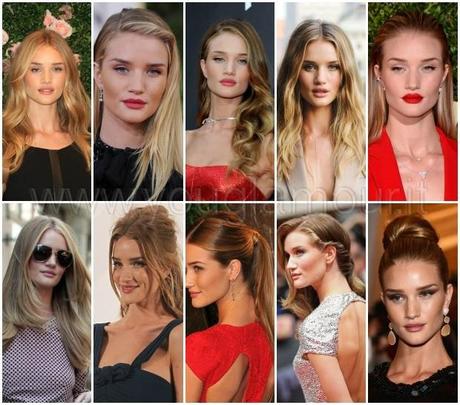 Rosie Huntington-Whiteley HairStyle