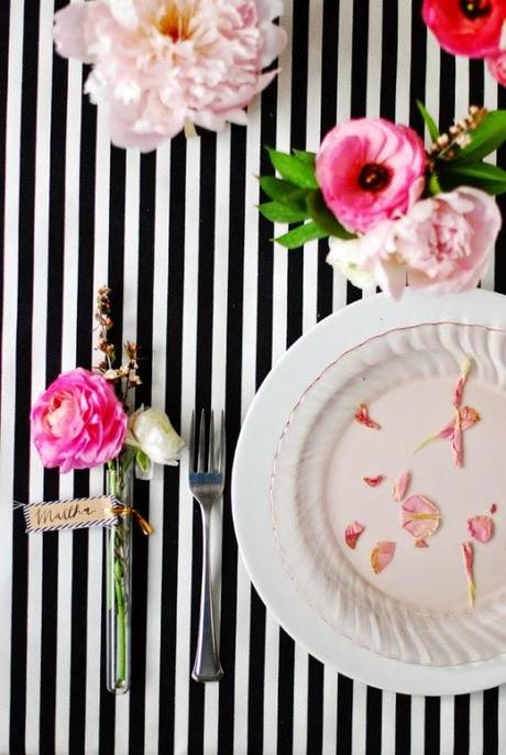 Segnaposto floreale [Idee&DIY]