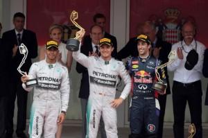 Il podio del Gp di Monaco edizione 2014