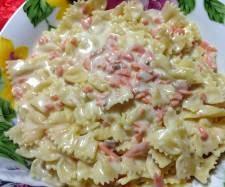 Bimby, Farfalle, Salmone, Mascarpone e Zenzero