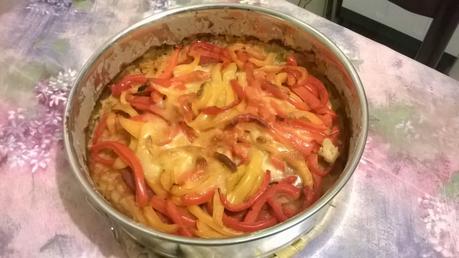 Pizza di patate con peperoni e mortadella Felsineo