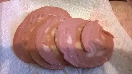 Pizza di patate con peperoni e mortadella Felsineo