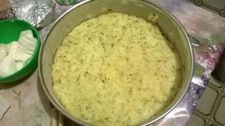 Pizza di patate con peperoni e mortadella Felsineo