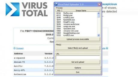 VirusTotal Uploader