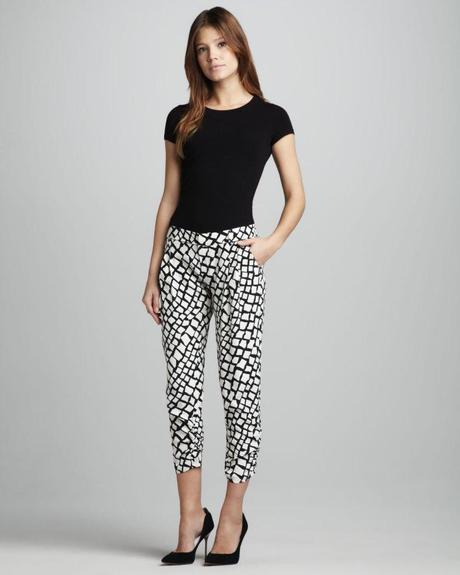 Spring summer trend: volevo i pantaloni…. Parker-Printed-Cropped-Pants