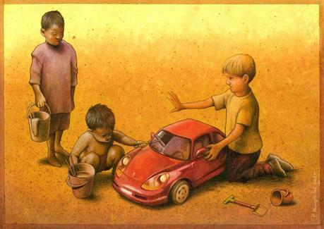 Pawel Kuczynski, satira, illustrazione, cibo, rivoluzione