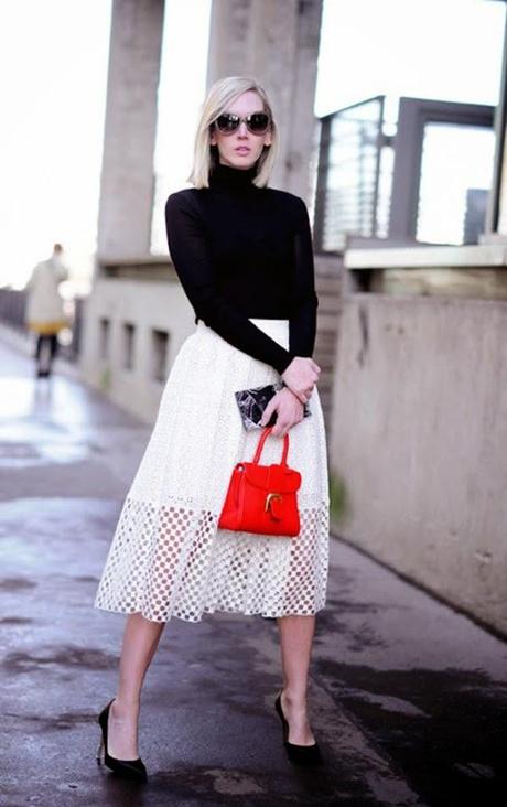 Eyelet / Mesh Fashion Trend: rete e trafori