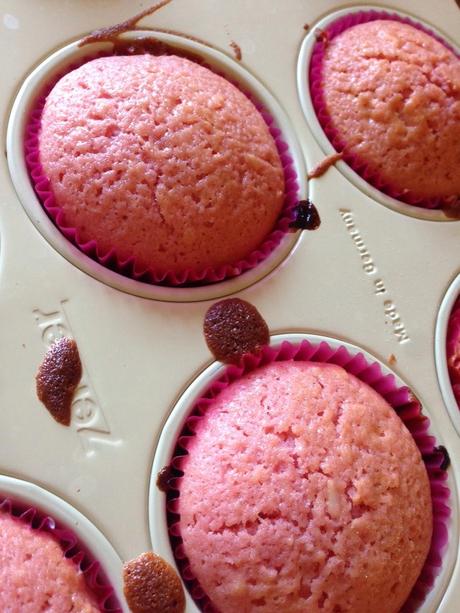 Pink Velvet Cupcakes