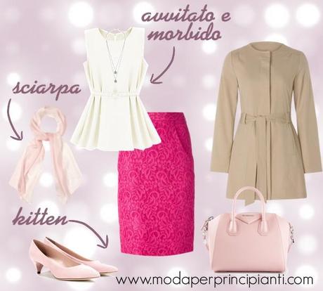 Abbinare la Gonna a Tubo per la Donna Clessidra