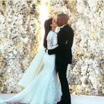 Kim Kardashian e Kanye West: matrimonio su Instagram in attesta delle foto ufficiali