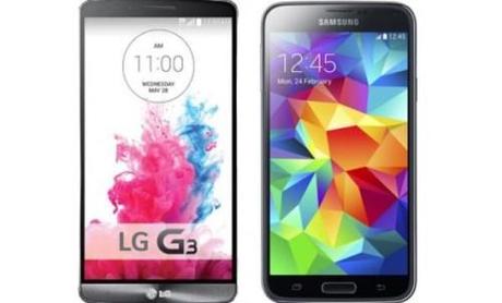 samsung galaxy s5 vs lg g3 confronto tecnico