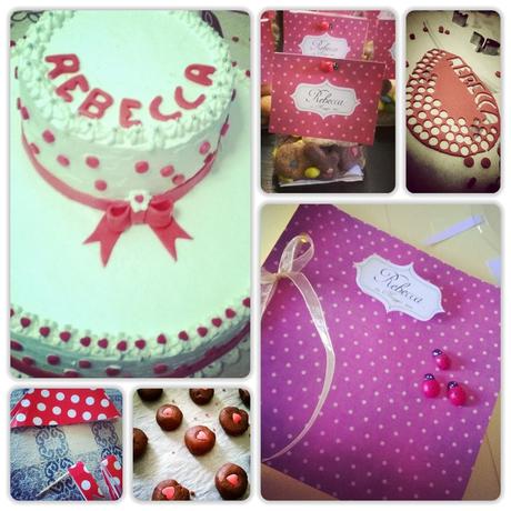 Rebecca: il compleanno a pois